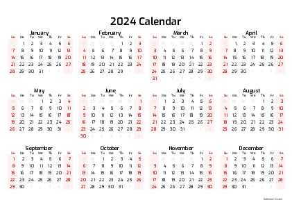 Calendar preview